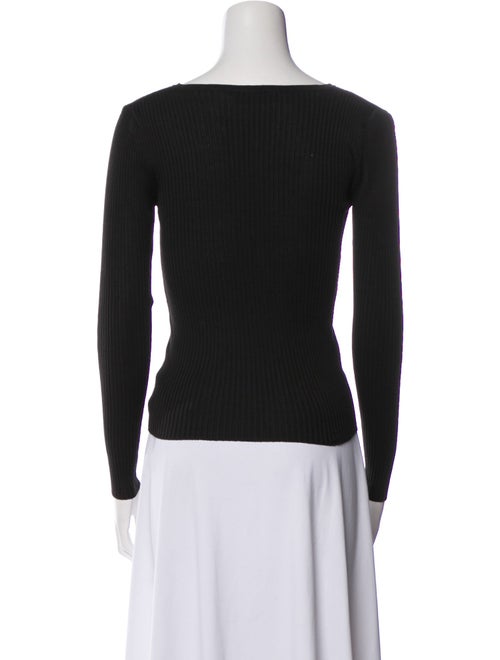 Piazza Sempione V-Neck Long Sleeve Top