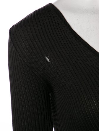 Piazza Sempione V-Neck Long Sleeve Top