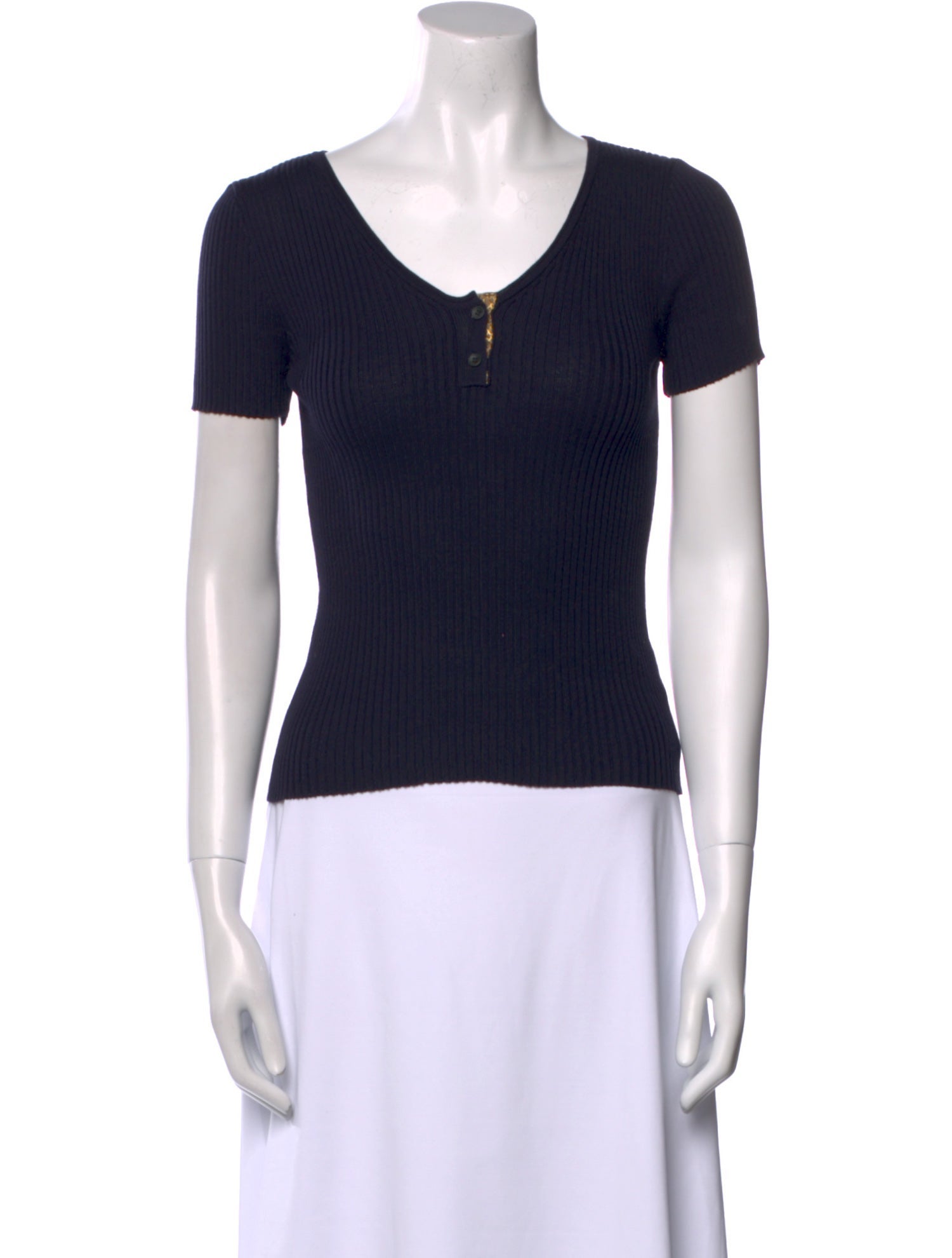 Piazza Sempione V-Neck Short Sleeve T-Shirt w/ Tags