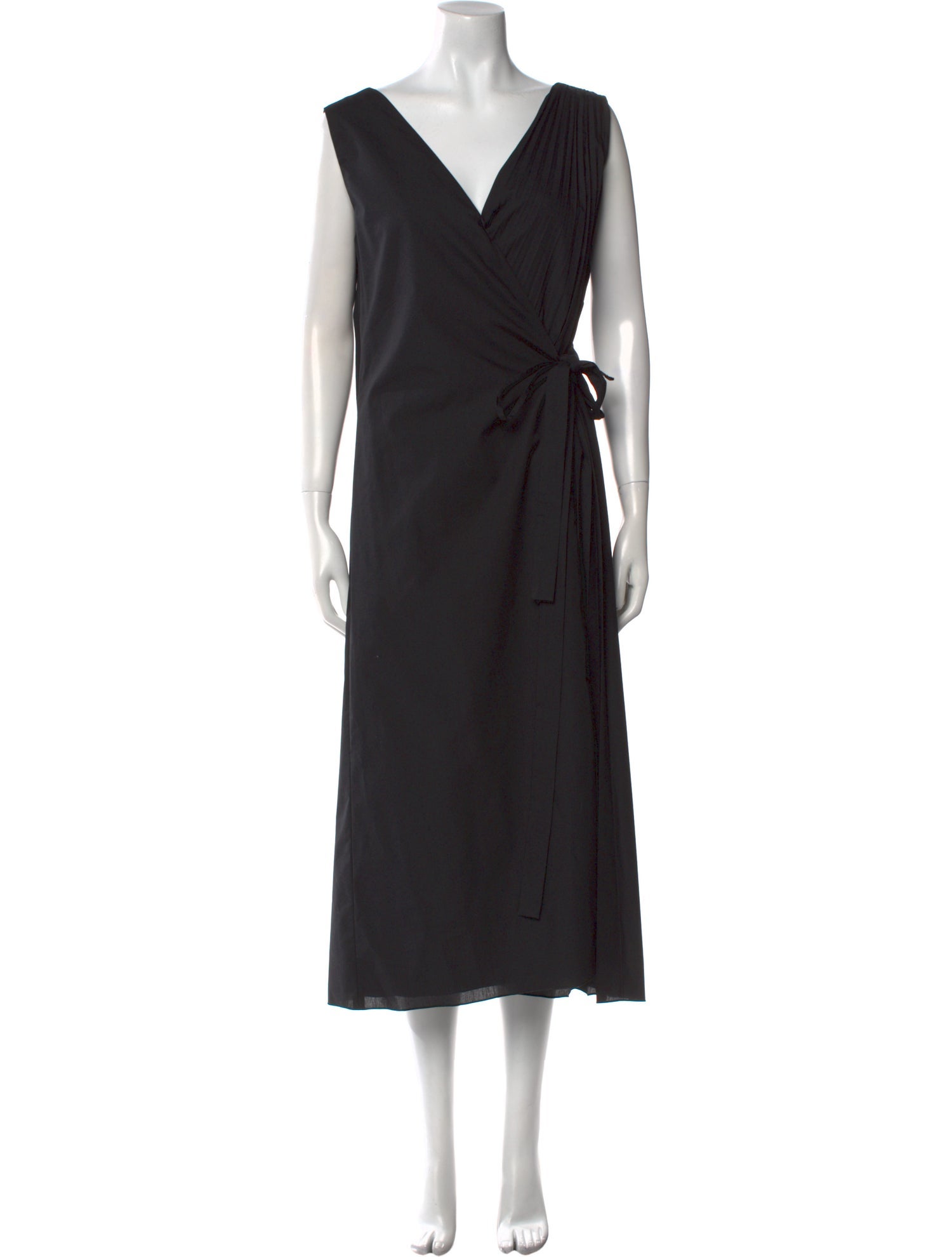 Piazza Sempione V-Neck Midi Length Dress