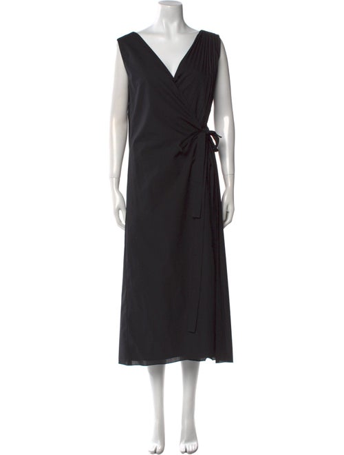 Piazza Sempione V-Neck Midi Length Dress