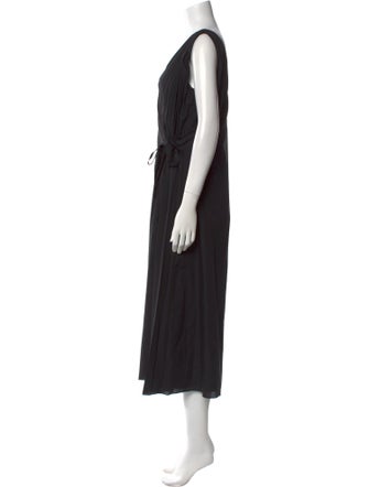 Piazza Sempione V-Neck Midi Length Dress