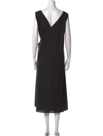 Piazza Sempione V-Neck Midi Length Dress