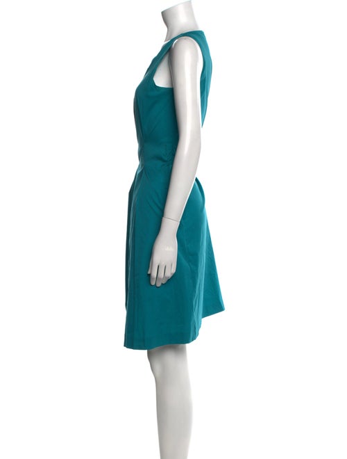 Piazza Sempione Cowl Neck Knee-Length Dress