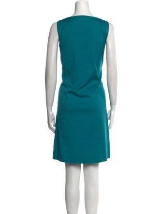 Piazza Sempione Cowl Neck Knee-Length Dress