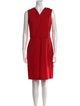 Piazza Sempione V-Neck Knee-Length Dress
