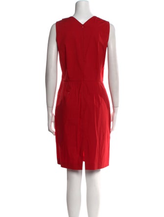 Piazza Sempione V-Neck Knee-Length Dress