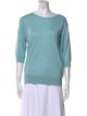 Piazza Sempione Virgin Wool Scoop Neck Sweater