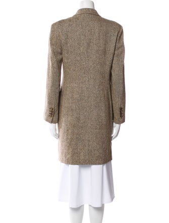 Piazza Sempione Virgin Wool Tweed Pattern Coat