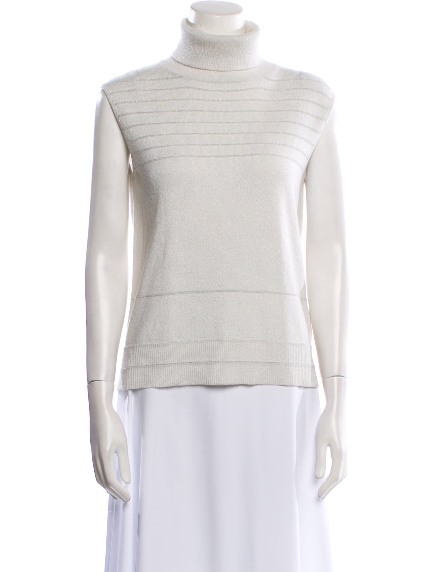 Piazza Sempione Linen Turtleneck Sweater