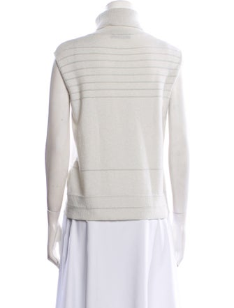 Piazza Sempione Linen Turtleneck Sweater