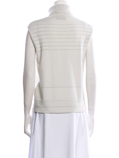 Piazza Sempione Linen Turtleneck Sweater