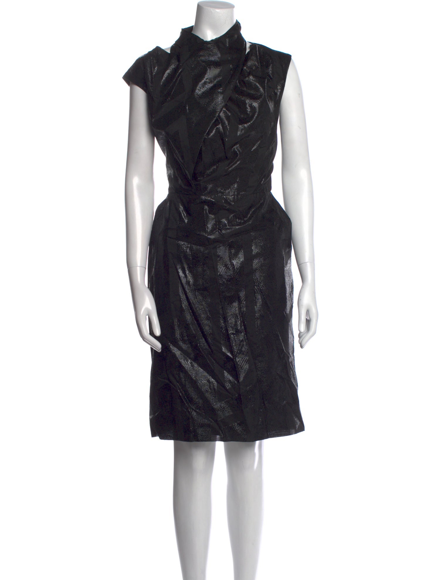 Piazza Sempione Printed Knee-Length Dress