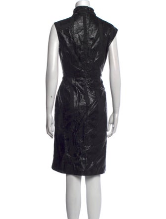 Piazza Sempione Printed Knee-Length Dress