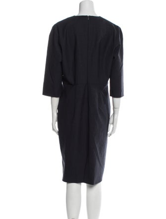 Piazza Sempione V-Neck Midi Length Dress