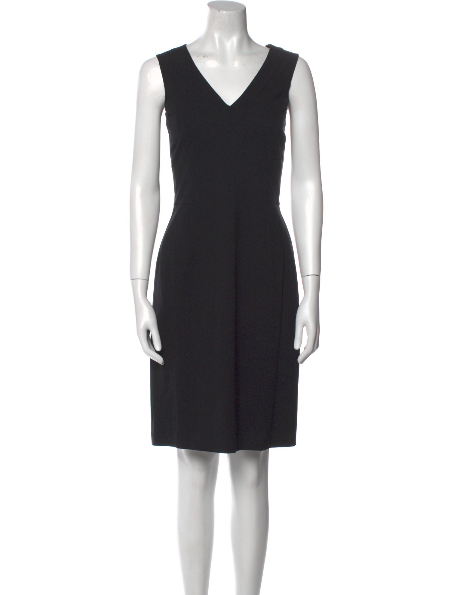 Piazza Sempione V-Neck Knee-Length Dress
