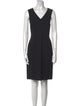 Piazza Sempione V-Neck Knee-Length Dress