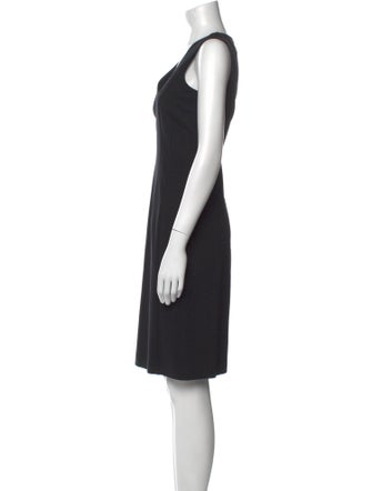Piazza Sempione V-Neck Knee-Length Dress