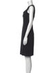 Piazza Sempione V-Neck Knee-Length Dress