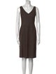 Piazza Sempione Virgin Wool Knee-Length Dress