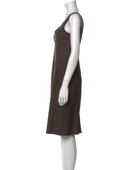 Piazza Sempione Virgin Wool Knee-Length Dress