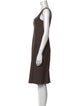 Piazza Sempione Virgin Wool Knee-Length Dress