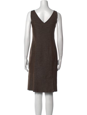 Piazza Sempione Virgin Wool Knee-Length Dress