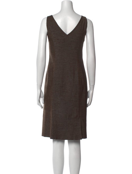 Piazza Sempione Virgin Wool Knee-Length Dress