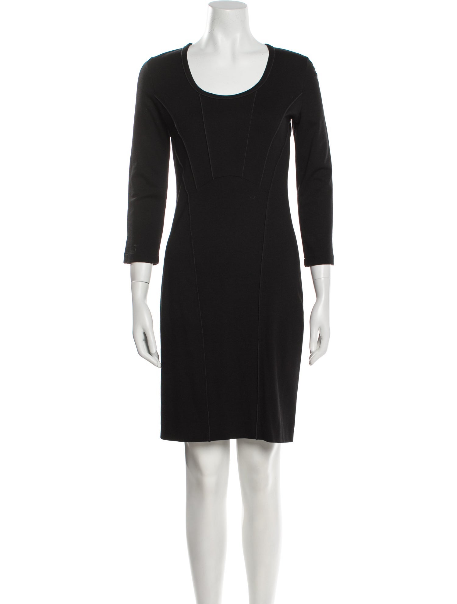 Piazza Sempione Scoop Neck Knee-Length Dress