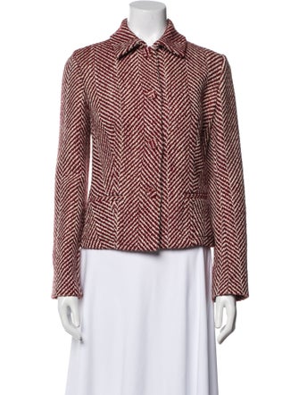 Piazza Sempione Wool Printed Blazer