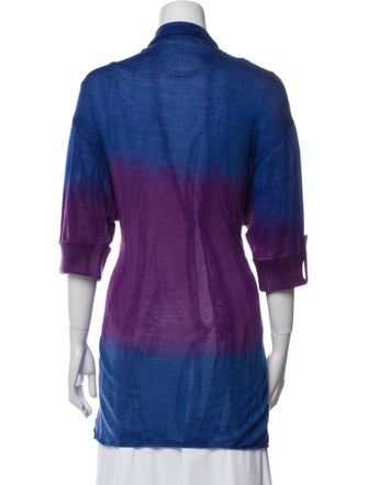 Piazza Sempione Cashmere Printed Sweater