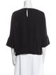 Piazza Sempione Silk Bateau Neckline Sweatshirt