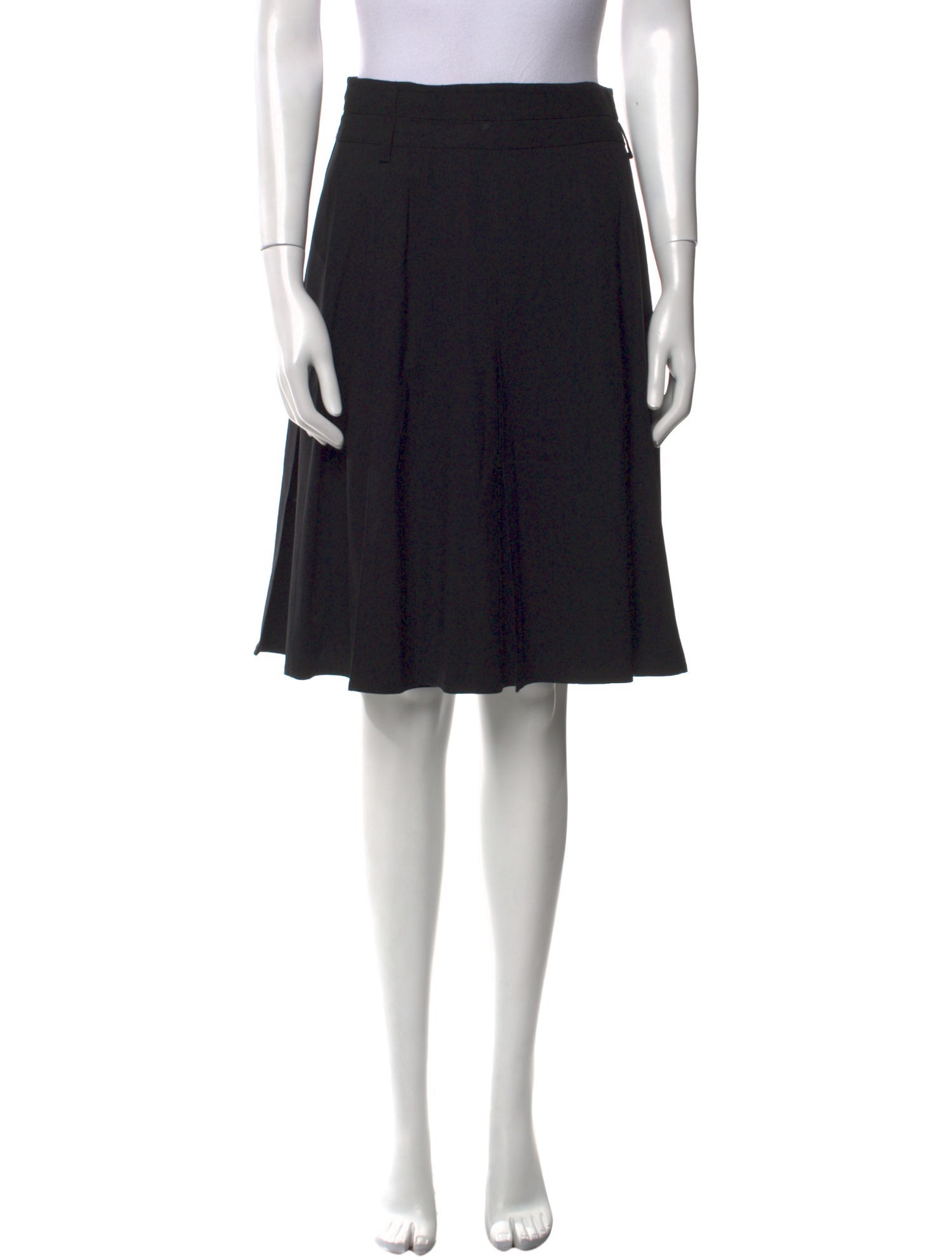 Piazza Sempione Wool Knee-Length Skirt