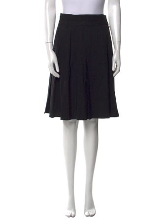 Piazza Sempione Wool Knee-Length Skirt
