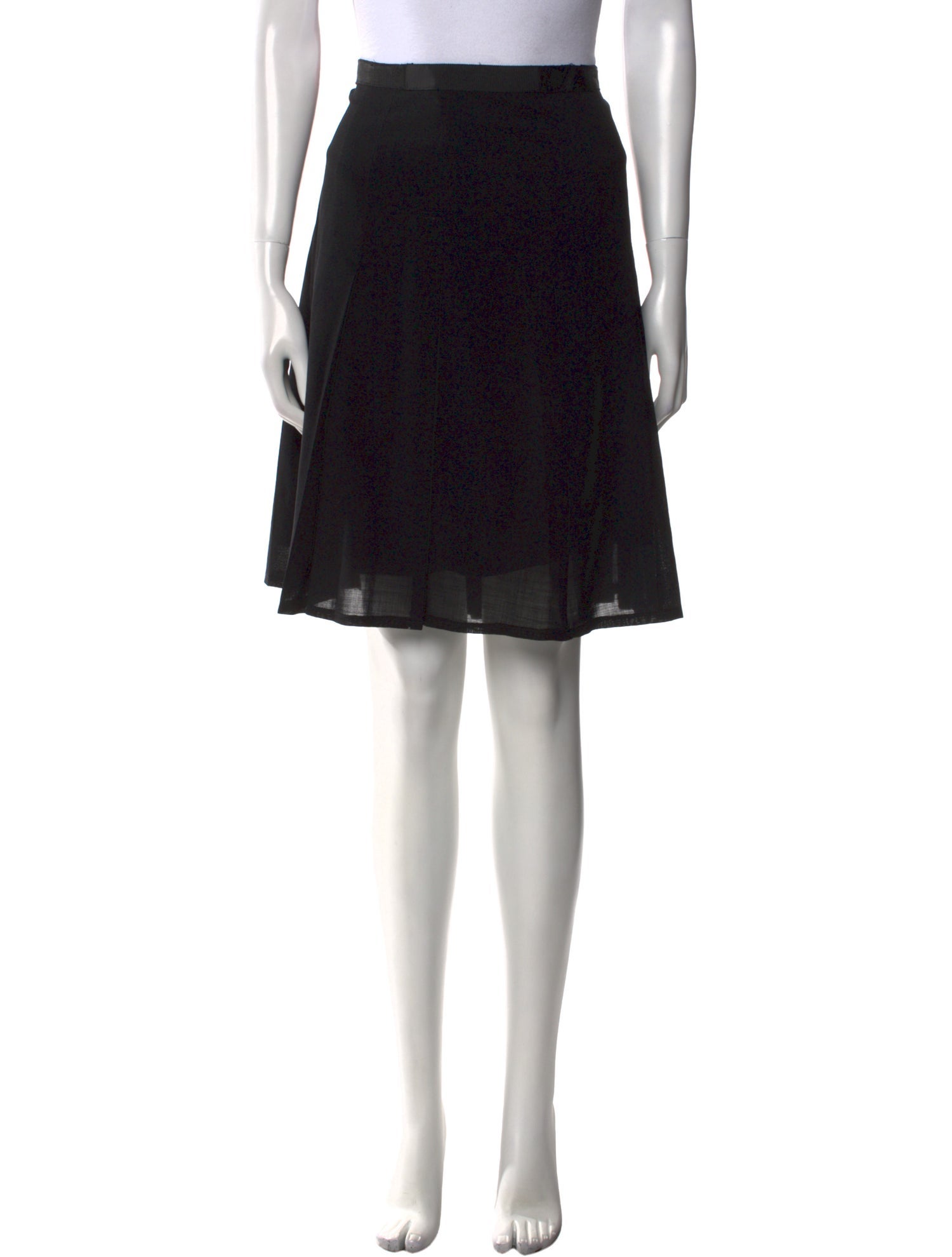 Piazza Sempione Wool Knee-Length Skirt