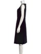 Piazza Sempione Wool Knee-Length Dress