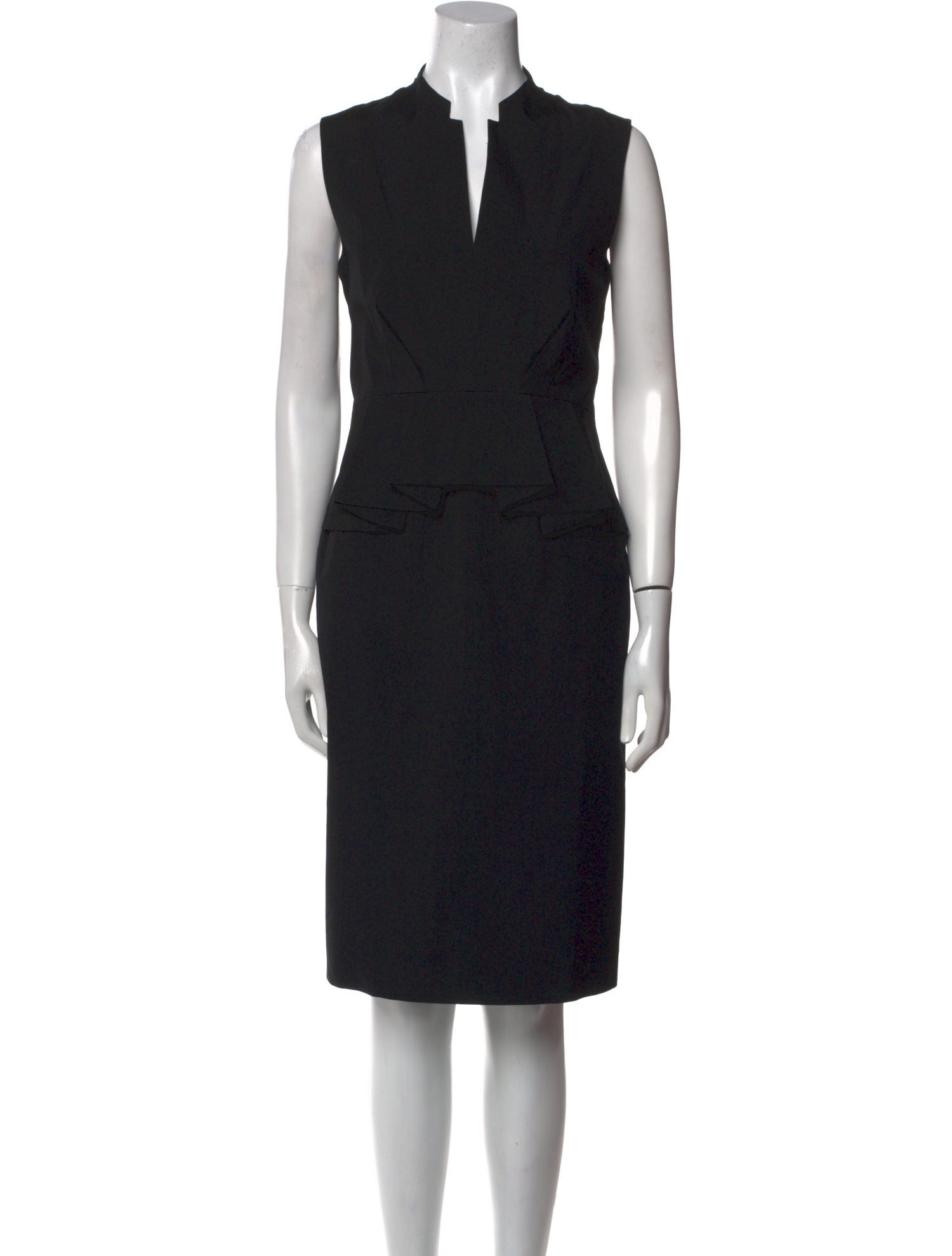 Piazza Sempione V-Neck Knee-Length Dress