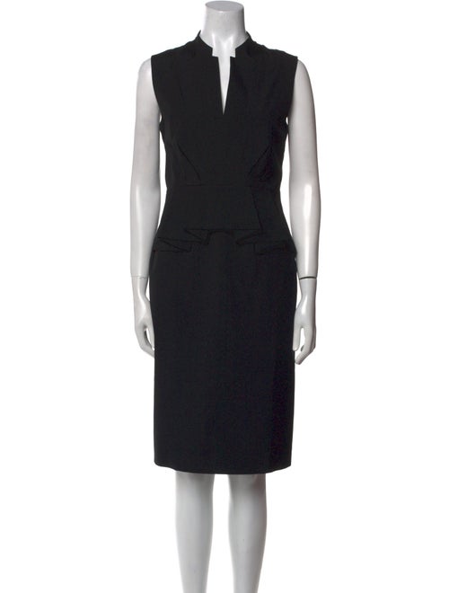 Piazza Sempione V-Neck Knee-Length Dress