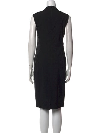 Piazza Sempione V-Neck Knee-Length Dress
