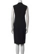 Piazza Sempione V-Neck Knee-Length Dress