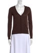 Piazza Sempione Virgin Wool V-Neck Sweater