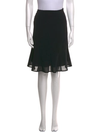 Piazza Sempione Virgin Wool Knee-Length Skirt