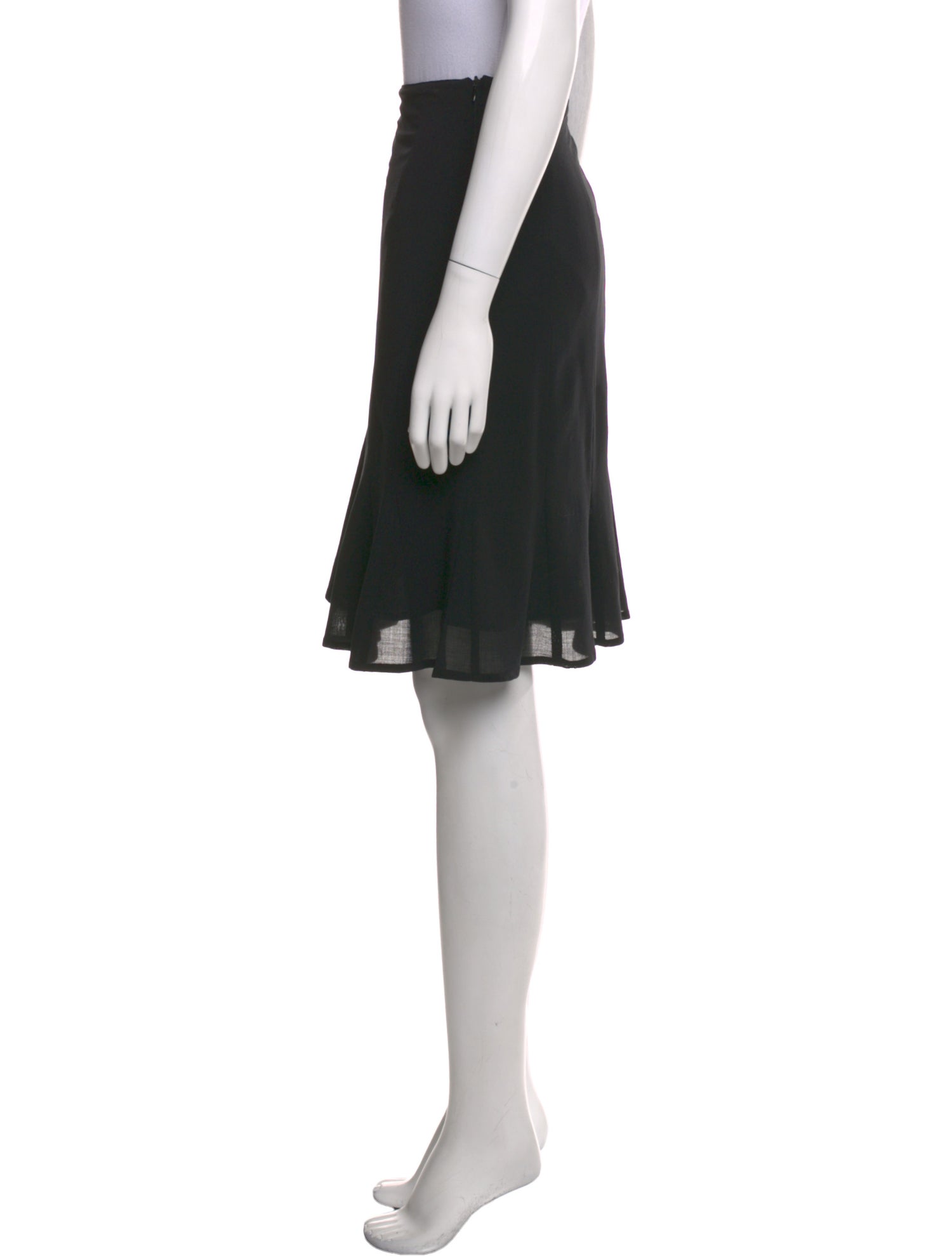 Piazza Sempione Virgin Wool Knee-Length Skirt