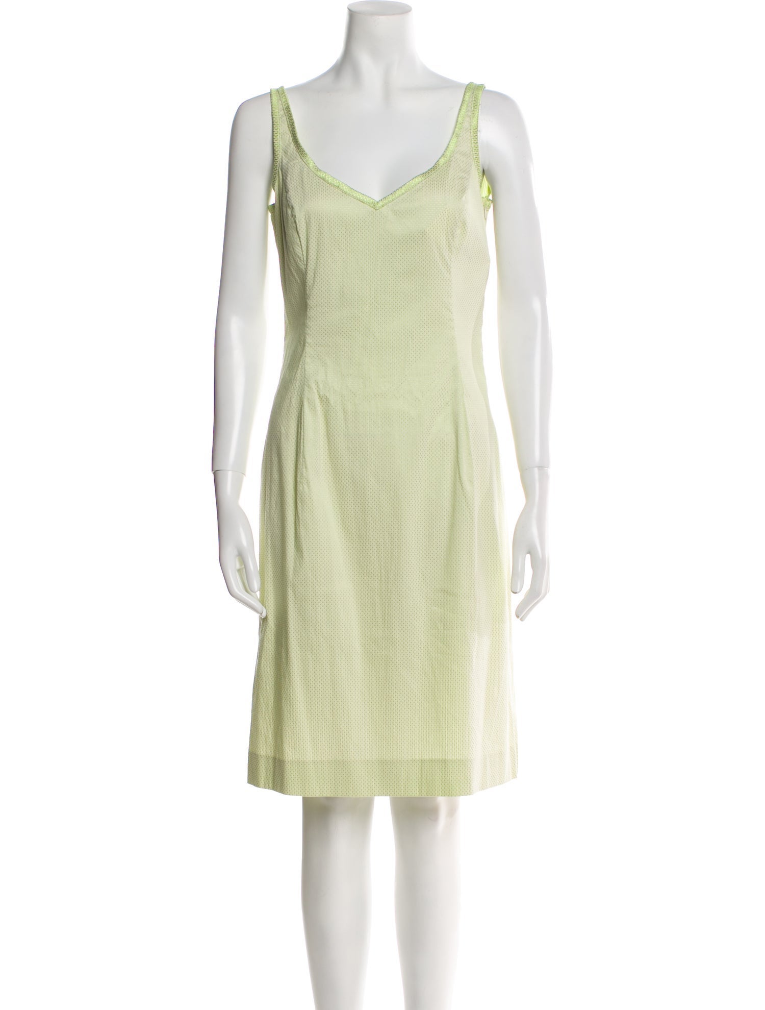 Piazza Sempione V-Neck Knee-Length Dress