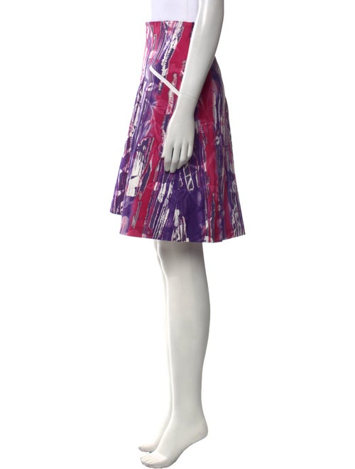 Piazza Sempione Printed Knee-Length Skirt