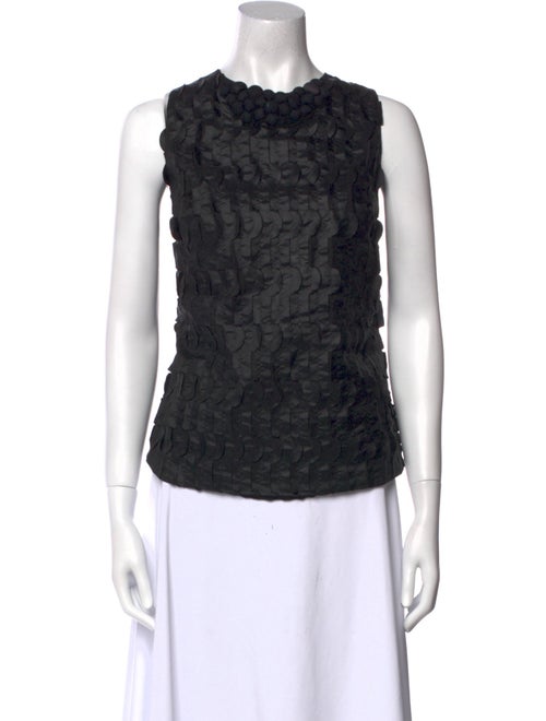 Piazza Sempione Crew Neck Sleeveless Top