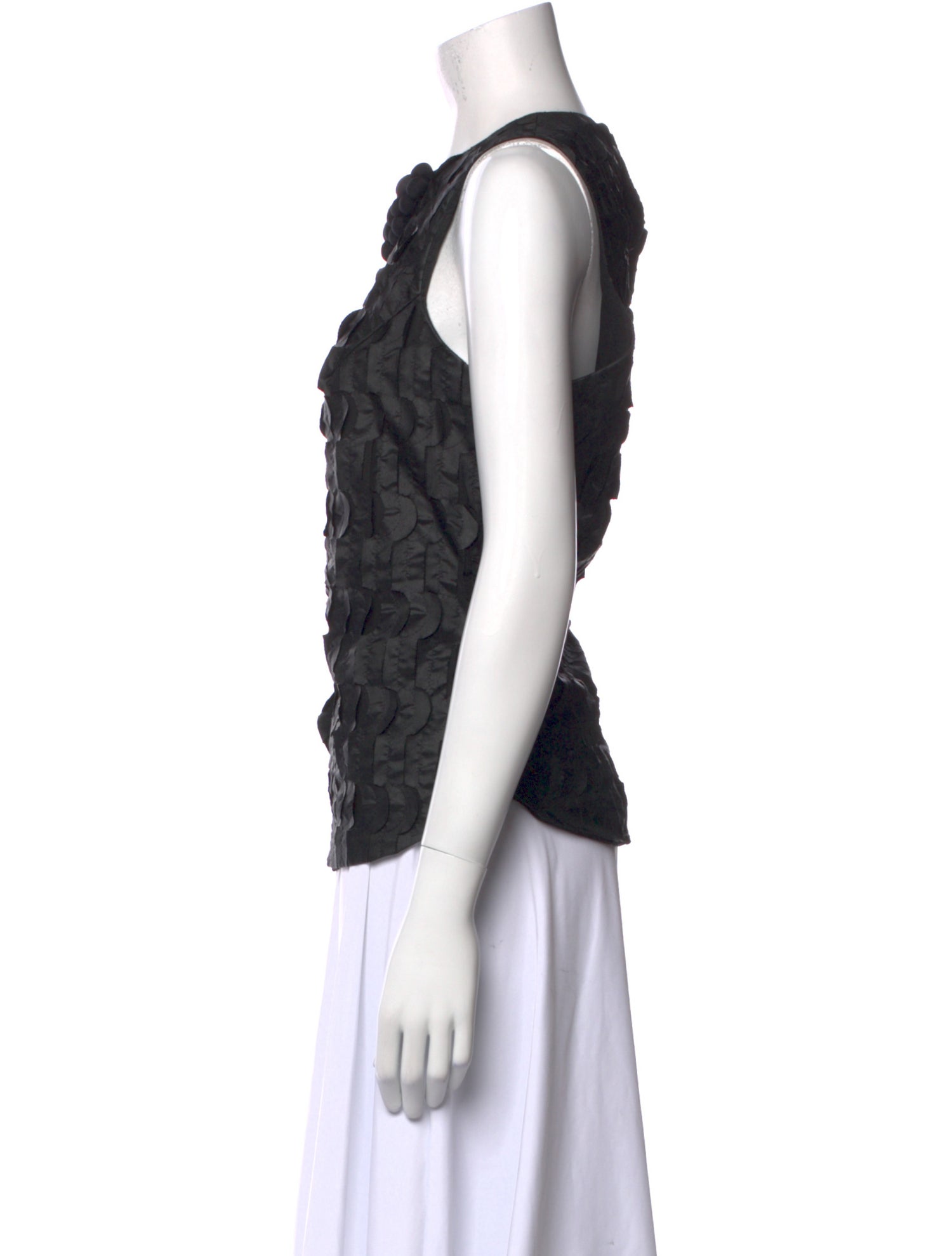 Piazza Sempione Crew Neck Sleeveless Top