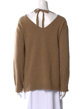 Piazza Sempione Virgin Wool Scoop Neck Sweater