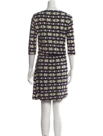 Piazza Sempione Printed Mini Dress