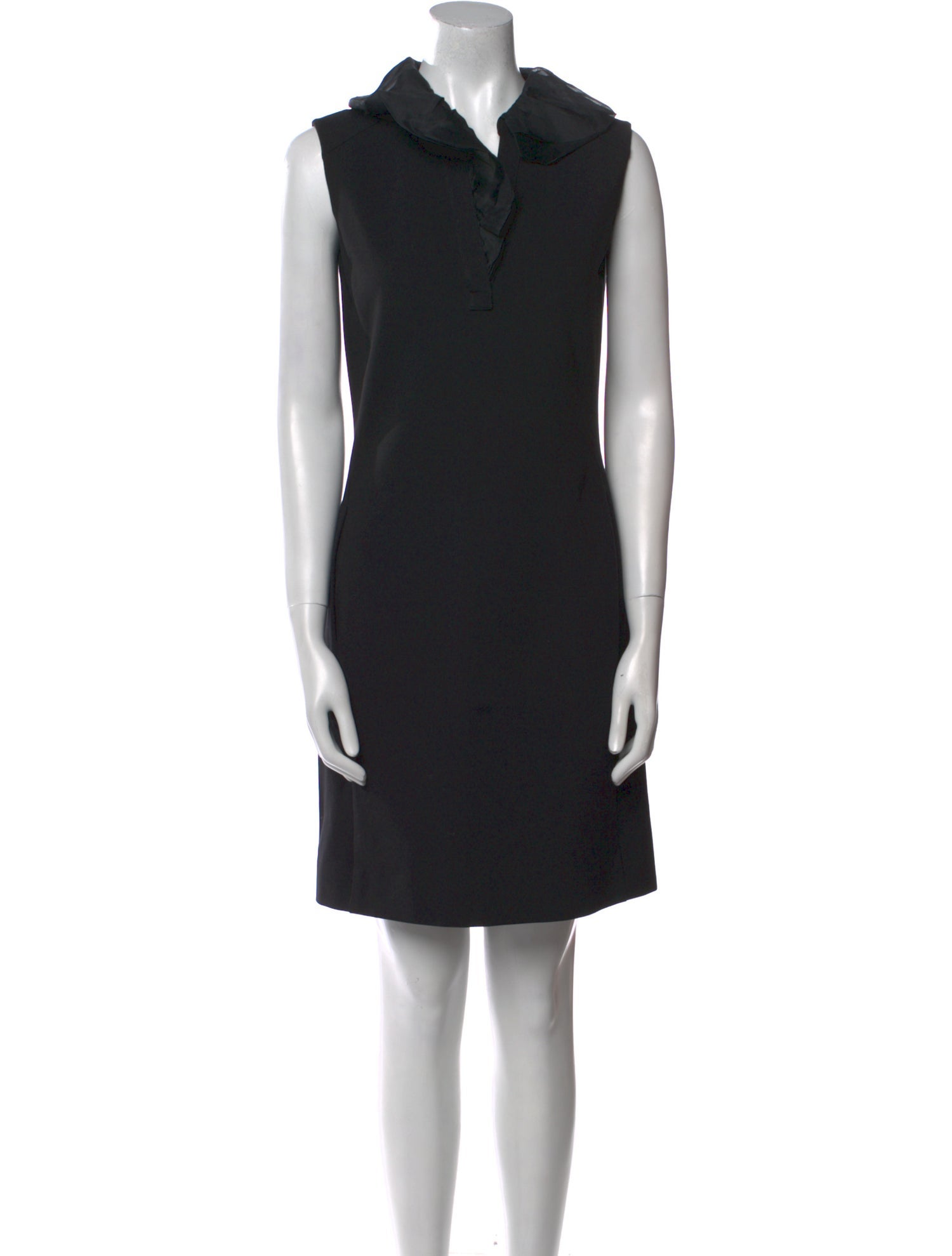 Piazza Sempione Cowl Neck Mini Dress